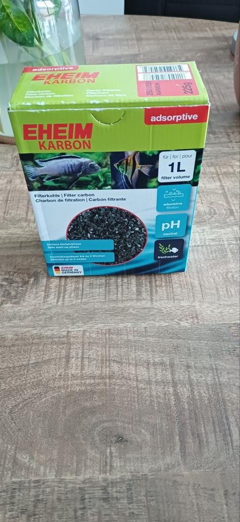 Eheim Karbon 1l dicht, Ophalen of Verzenden, Nieuw