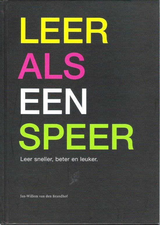 Leer als een speer, Boeken, Ophalen of Verzenden, Zo goed als nieuw
