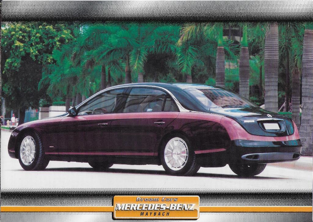 so - Foto dreamcars: Mercedes Benz Maybach, Ophalen of Verzenden, Voor 1940, Zo goed als nieuw, Overige onderwerpen