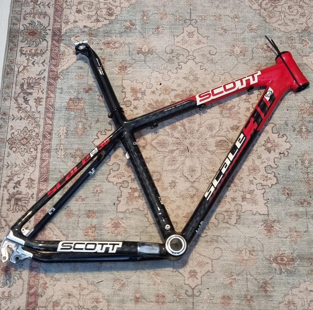 Scott scale CR1 Carbon frameset /M/ 26-inch, Ophalen of Verzenden, Zo goed als nieuw, Frame, Scott