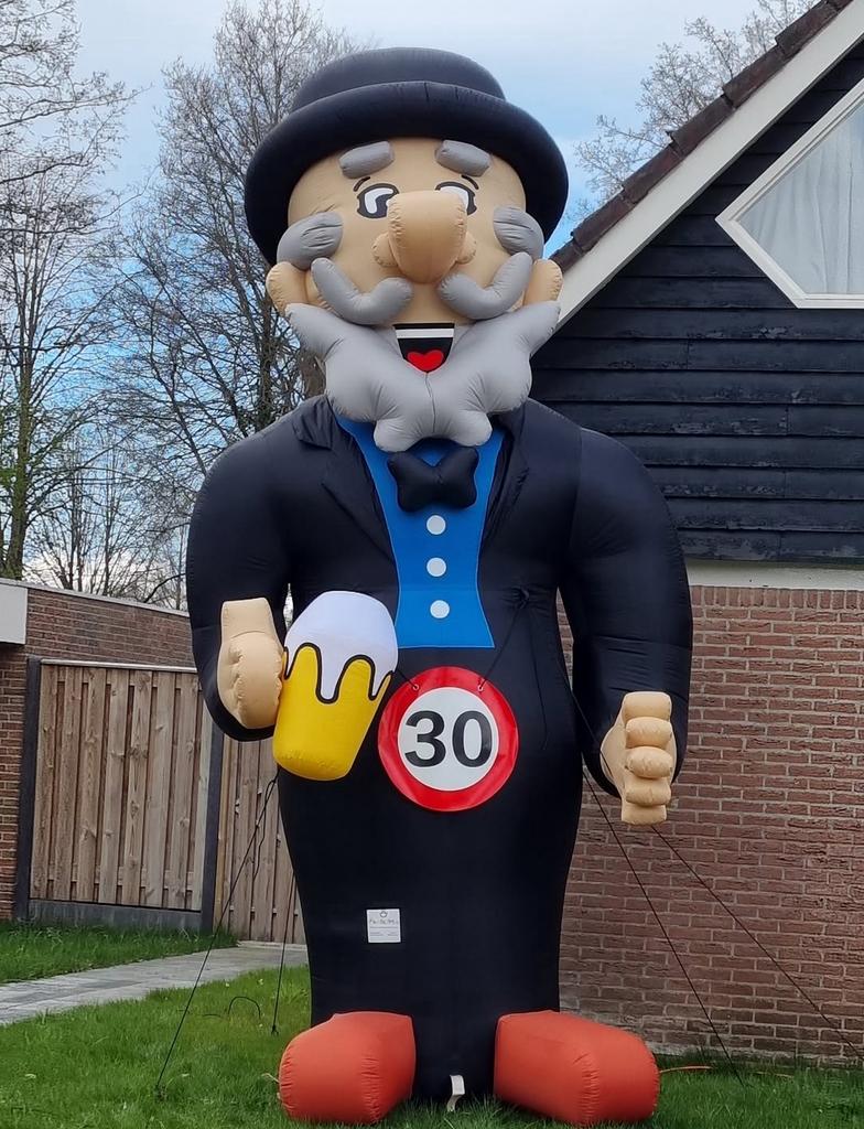 Abraham cartoon te huur FUNLUCHT Beilen 0613808090, Ophalen, Zo goed als nieuw, Abraham of Sarah