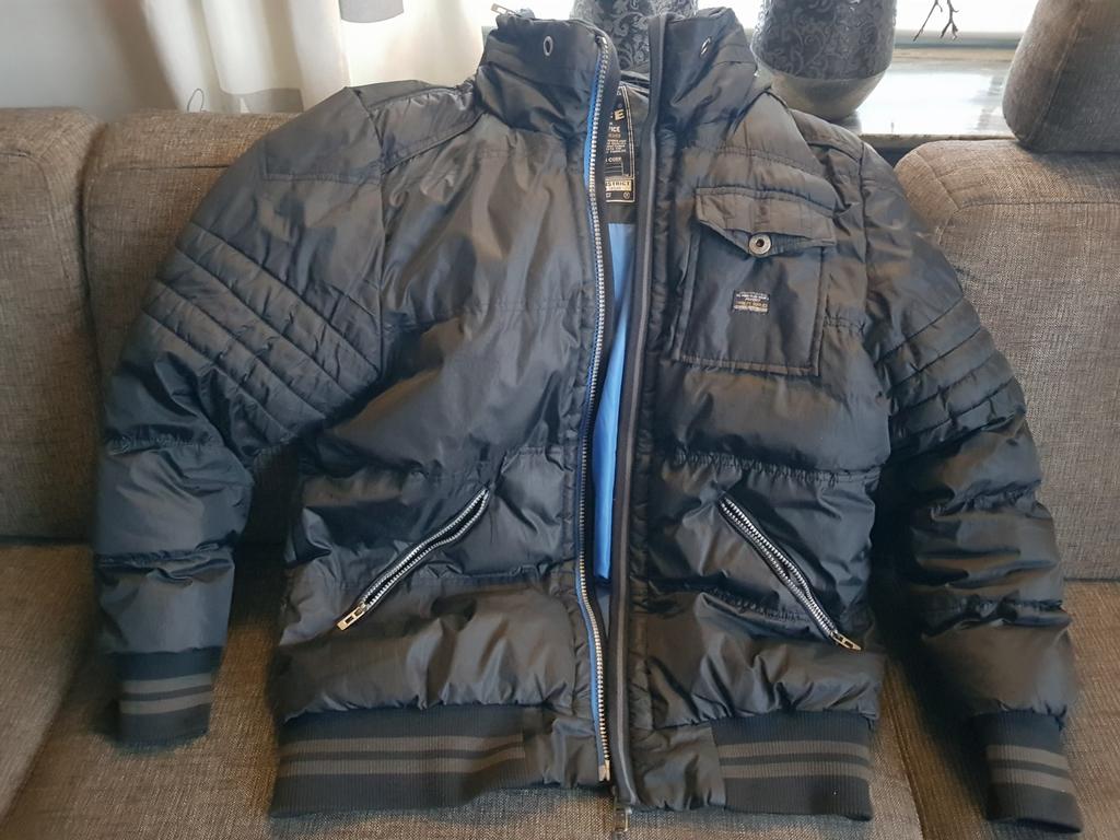 Winterjas Twinlife mt.2XL, Blauw, Overige maten, Ophalen of Verzenden, Zo goed als nieuw