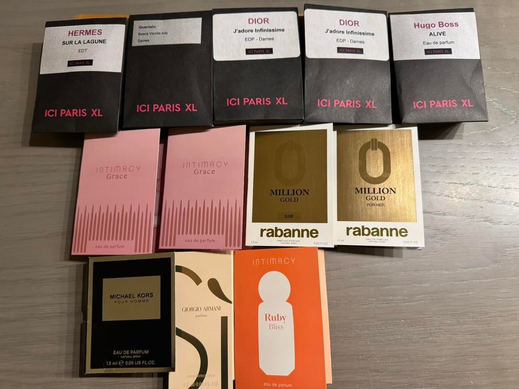 Parfum proefjes prijs per stuk, Sieraden, Tassen en Uiterlijk, Uiterlijk | Parfum, Ophalen of Verzenden, Nieuw