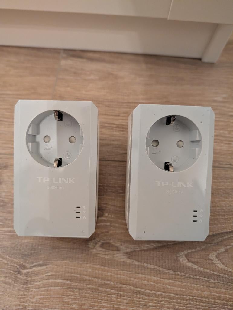 TP-Link TL-PA4010P KIT-AV500 Powerline adapter, Ophalen of Verzenden, Gebruikt, TP-Link