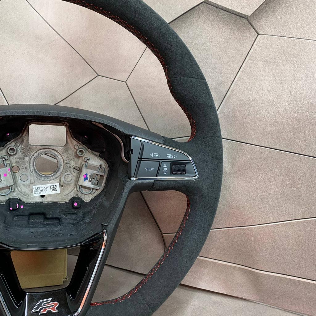 Stuurwiel Stuur Seat Ibiza Leon FR ALCANTARA NIEUW BEKLEED, Nieuw, Ophalen of Verzenden, Seat