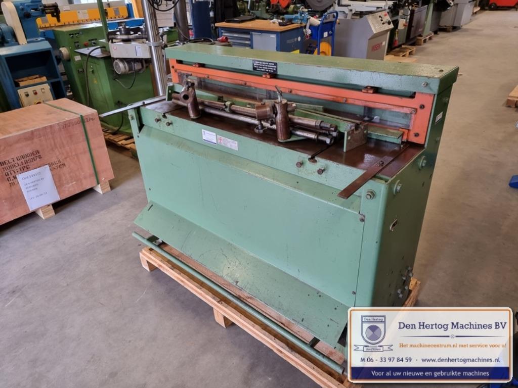JORG 4003E 1250x2mm compactschaar knipschaar knipbank 400V, Doe-het-zelf en Verbouw, Gereedschap | Overige machines, Ophalen, Gebruikt