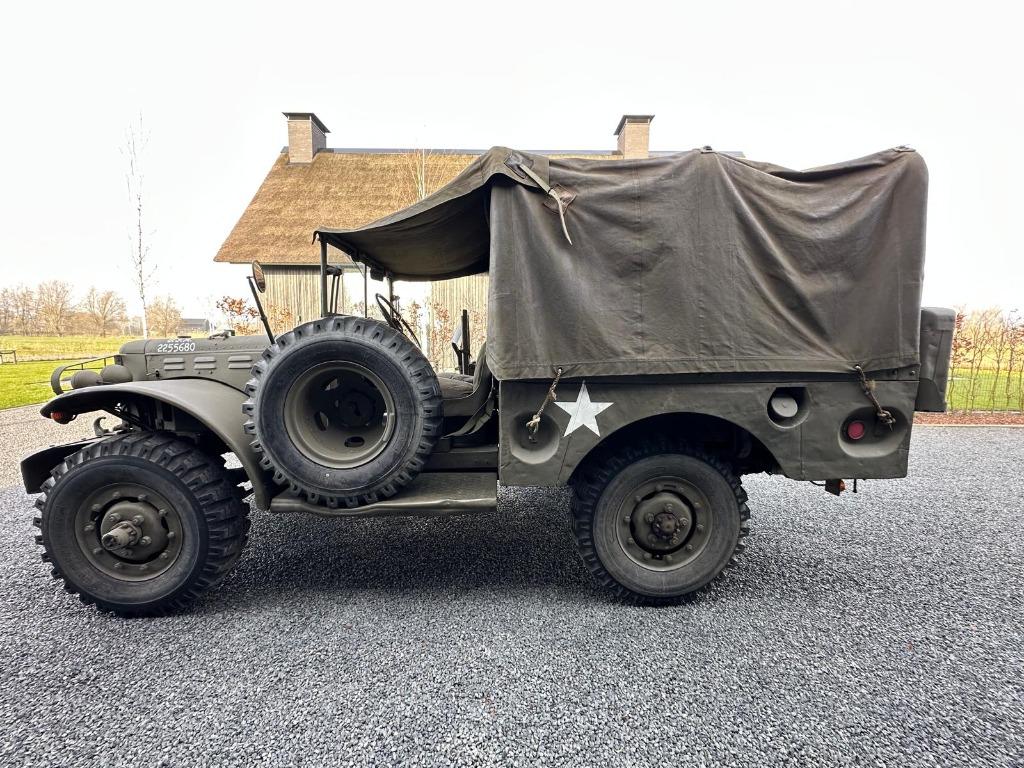 Dodge WC51 - 1943, Auto's, Oldtimers, Handgeschakeld, Particulier, Dodge, Groen