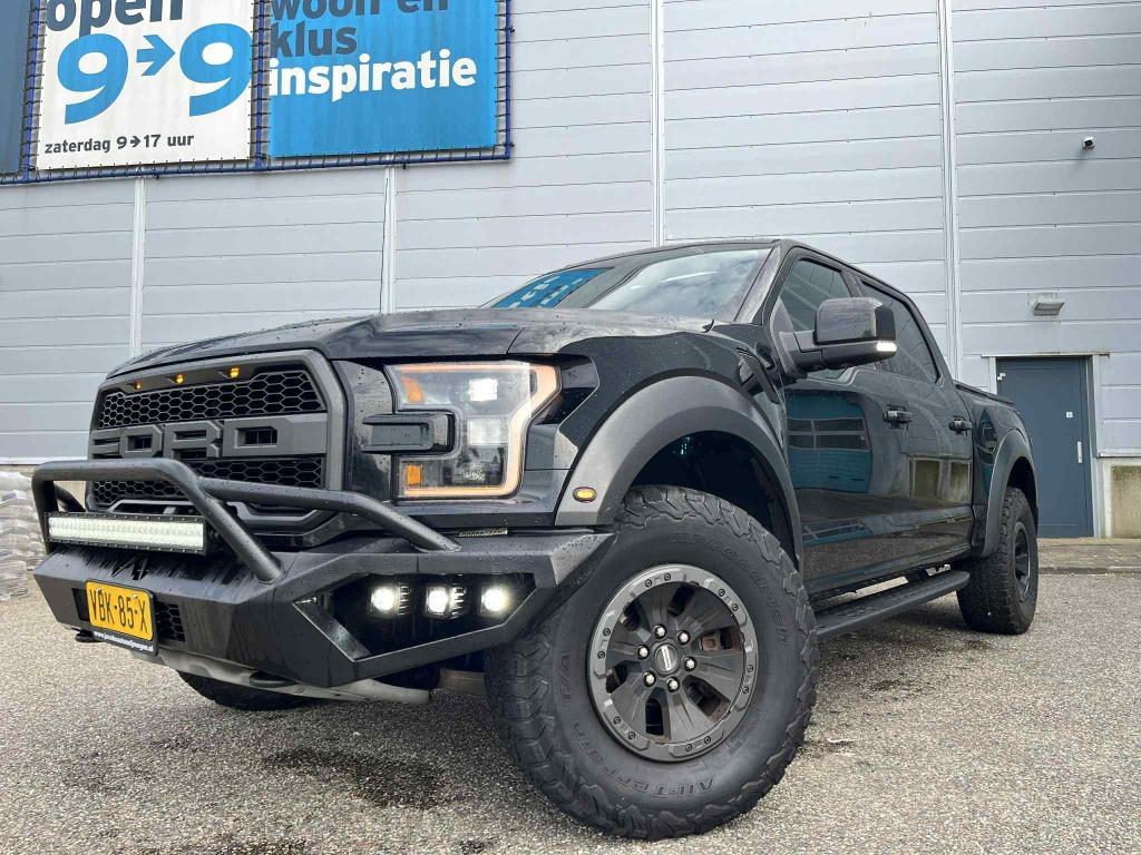 FORD F150 3.5 V6 RAPTOR LPG BLACK EDITION 2019 NAP, Automaat, Euro 6, 3500 cc, Bedrijf