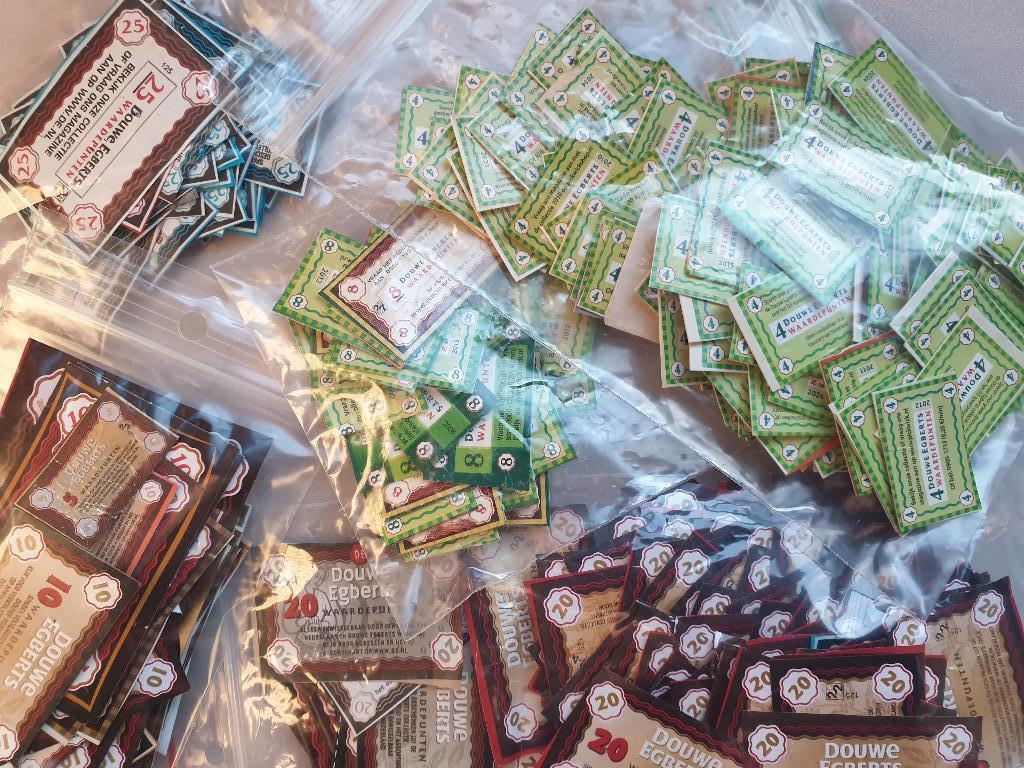 Gezocht Douwe Egberts zegels, Ophalen, Winkel, Super of Benzinepomp, Zegels, Bonnen of Punten