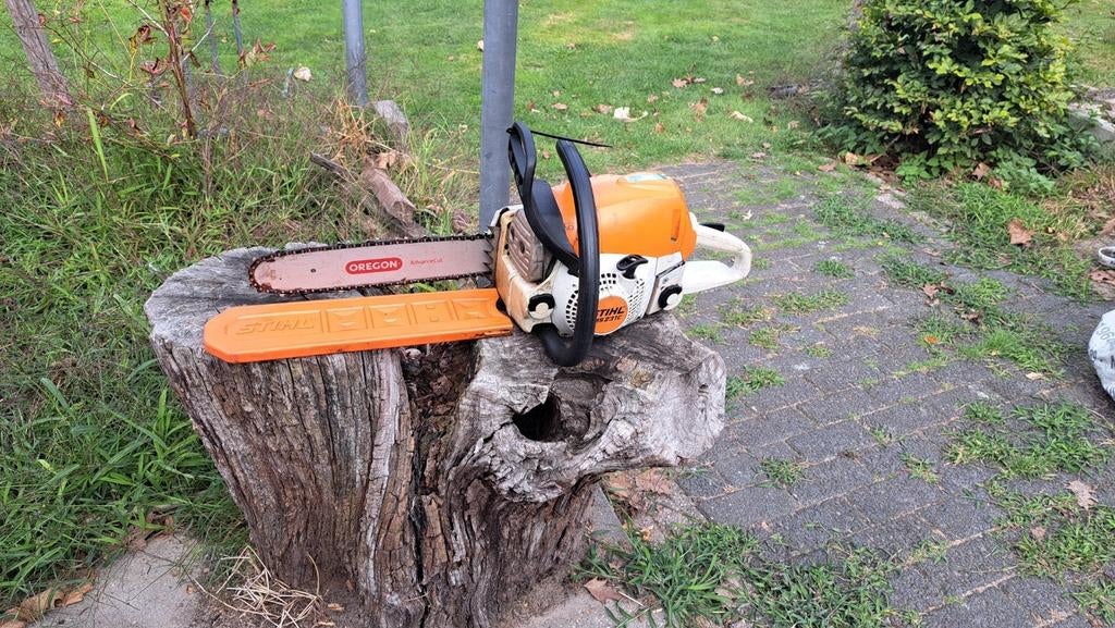 Stihl MS 231C-BE Easystart 2,7 PK kettingzaag met garantie, Stihl, Gebruikt, MS 231C-BE, Ophalen of Verzenden