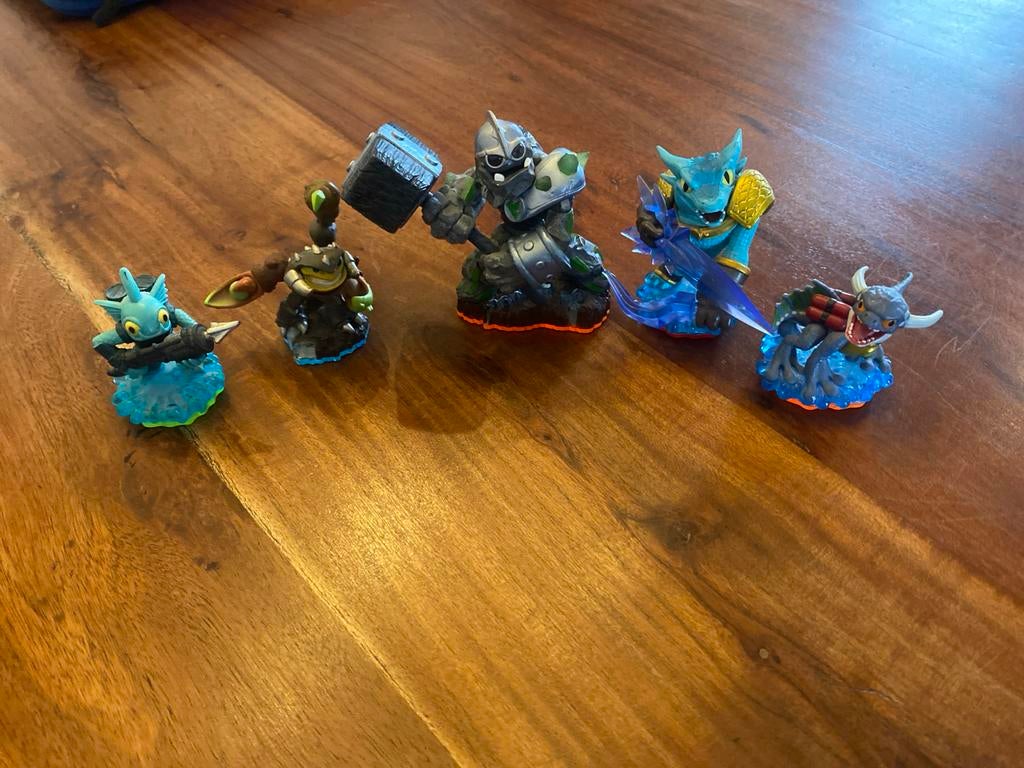 Skylanders 5 stuks, Ophalen of Verzenden, Zo goed als nieuw