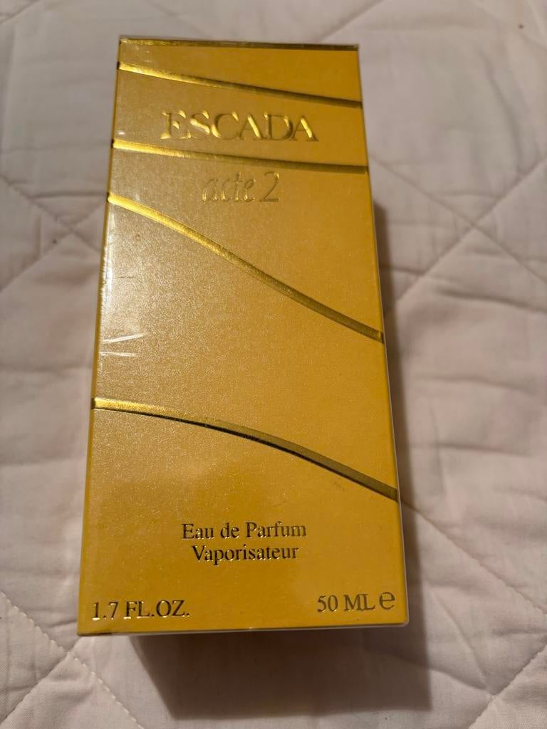 Escada Acte 2 Eau de Parfum 50ml - Nieuw in verpakking, Ophalen of Verzenden, Nieuw
