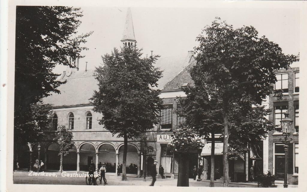 zierikzee- gasthuiskerk, Ophalen of Verzenden, 1940 tot 1960, Zeeland