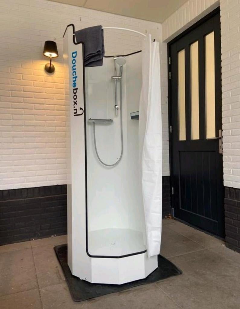 Mobiele douche huren - Nooddouche huren - tijdelijk douchen, Doe-het-zelf en Verbouw, Sanitair, Nieuw, Douche, Ophalen