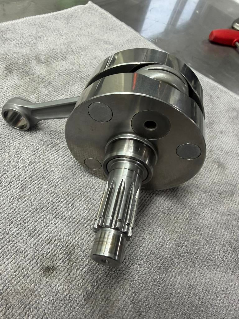 TM R2/R1 krukas met nieuw bigend en drijfstang, Motoren, Ophalen of Verzenden