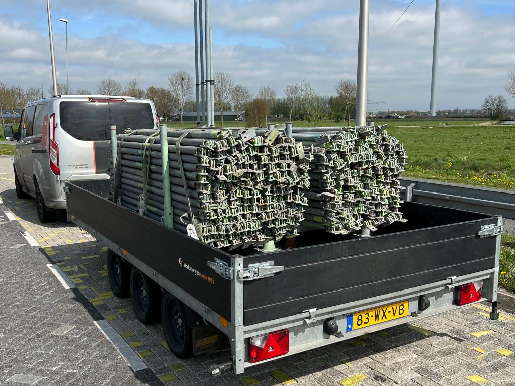 kalkzandsteen schoren, extra sterk met scharnier kop, Doe-het-zelf en Verbouw, Ophalen of Verzenden, Gebruikt, Overige typen