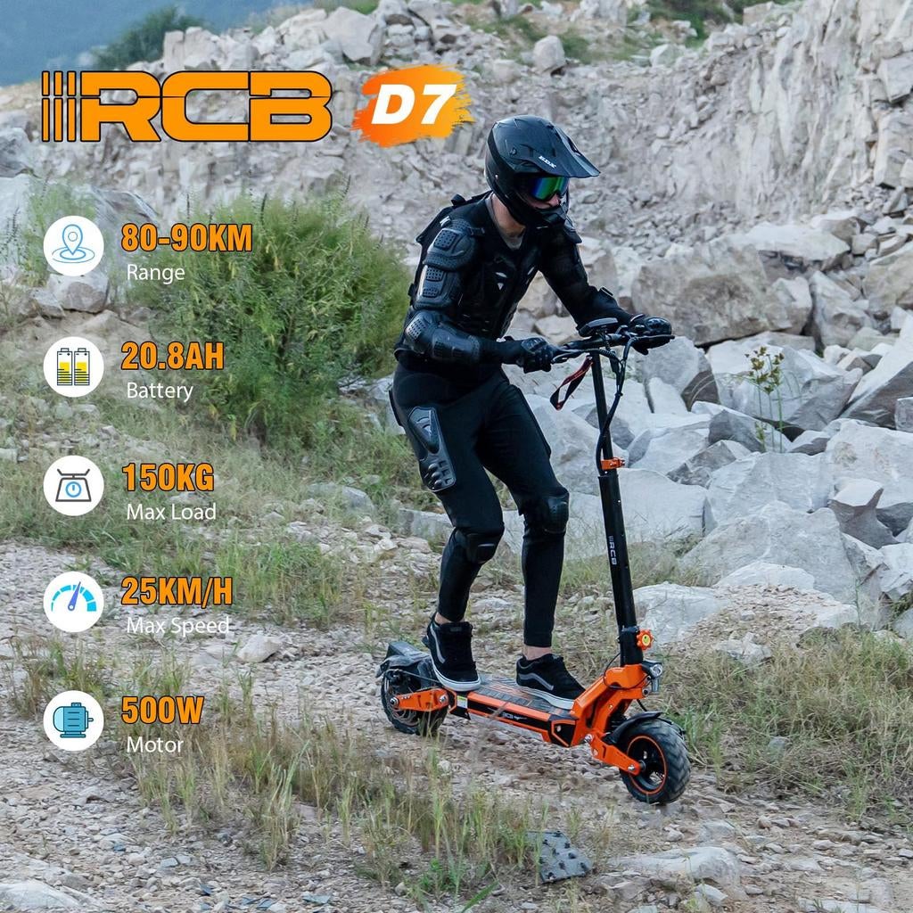RCB D7 Elektrische Step - Zo goed als nieuw!, Fietsen en Brommers, Ophalen of Verzenden
