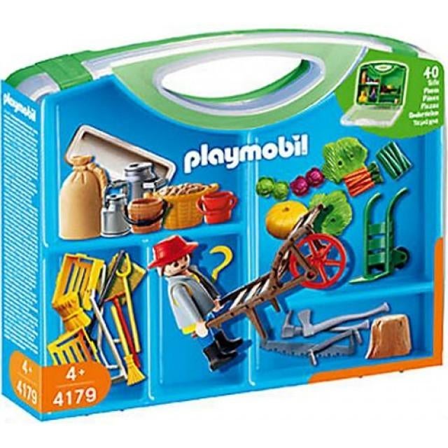 🎁 Playmobil 4179 - Opbergkoffer Boerderij 🎁, Ophalen of Verzenden, Nieuw, Complete set
