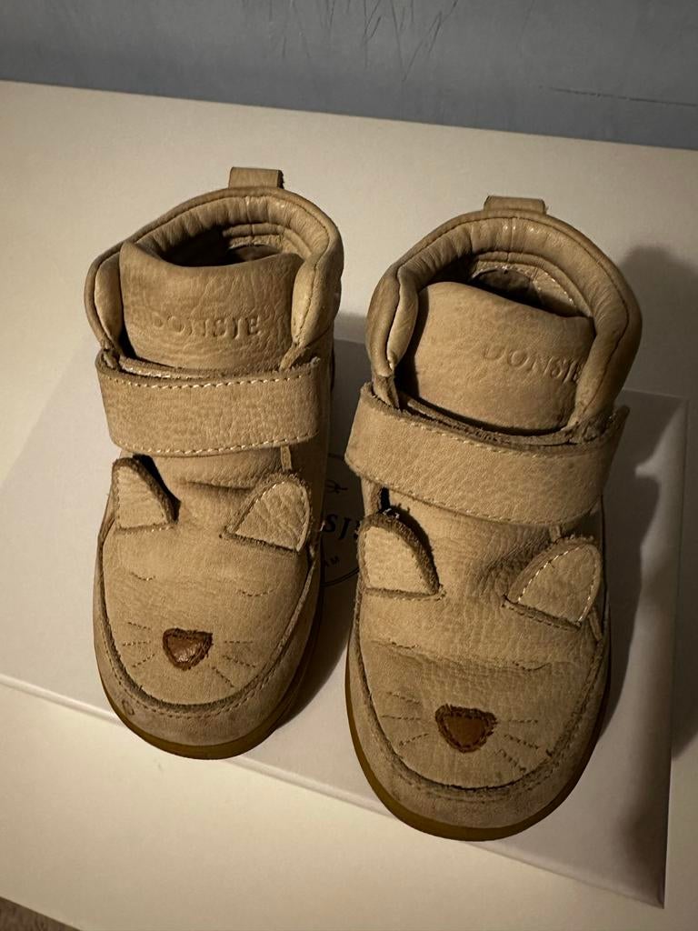 Donsje Kitten Schoenen Maat 23 - Echt Leer, Ophalen of Verzenden, Zo goed als nieuw, Jongetje of Meisje, Schoentjes