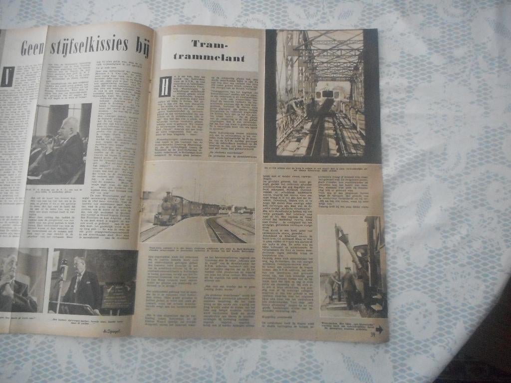 R.T.M. Tramtrammelant. Middeleeuws. 1956., Verzamelen, Spoorwegen en Tramwegen, Ophalen of Verzenden, Gebruikt, Tram, Overige typen