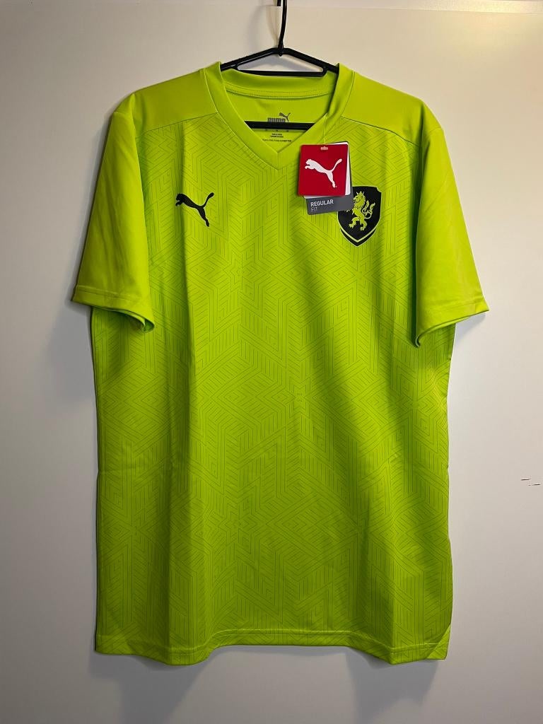 Tsjechië Puma Voetbalshirt Nieuw Geel Maat M, Puma, Maat 48/50 (M), Geel, Nieuw