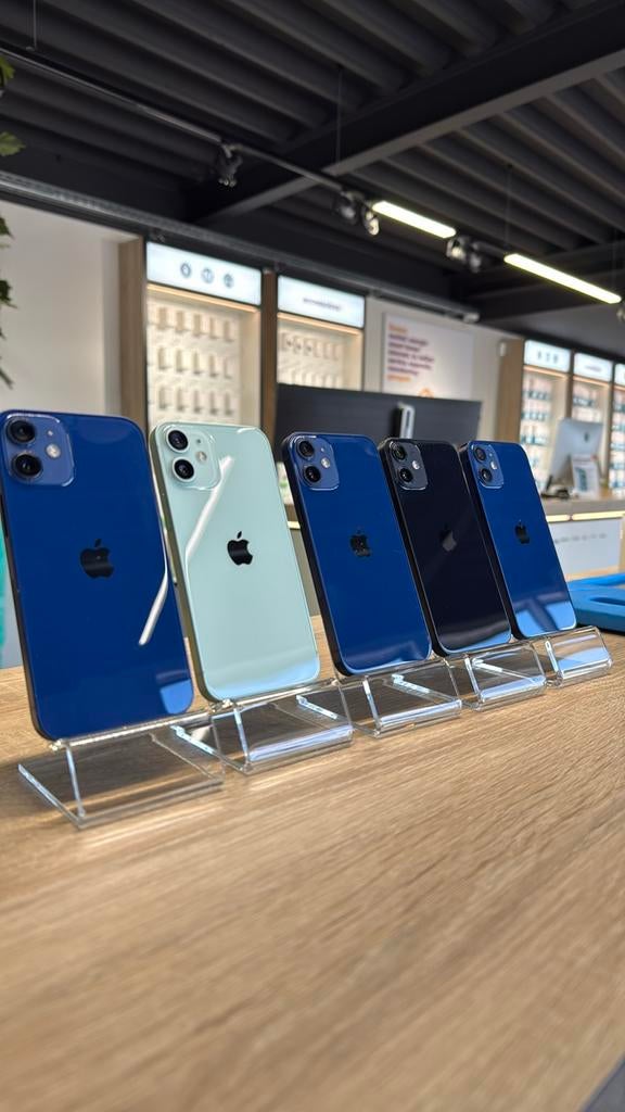  iPhone 12 Mini 64GB Blauw Groen Zwart incl 2 jaar garantie, Telecommunicatie, Mobiele telefoons | Apple iPhone, IPhone 12 Mini