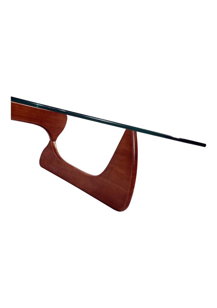 Noguchi Koffietafel/ Salontafel Isamu - nieuw-, 50 tot 75 cm, Nieuw, Ophalen of Verzenden, Glas