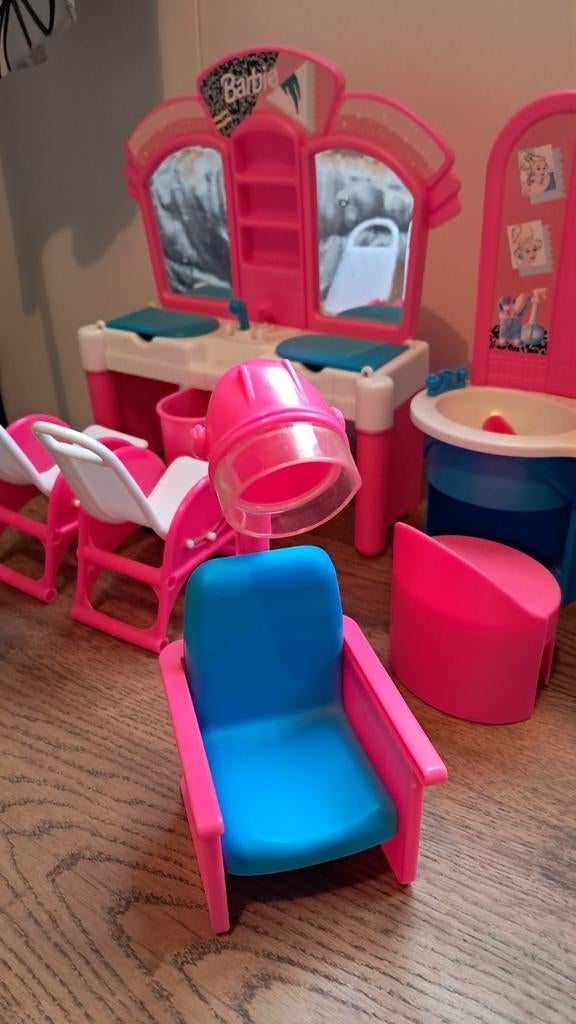 Vintage Barbie Kapsalon uit de jaren 80, Ophalen, Gebruikt, Barbie