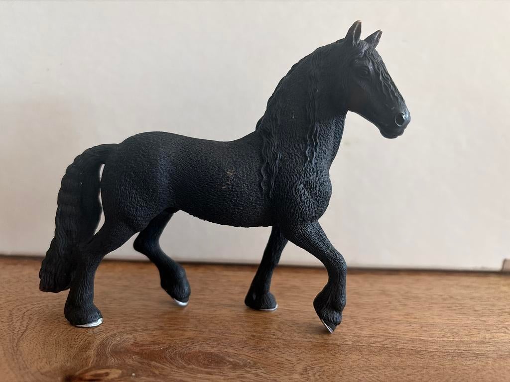Schleich Friesche hengst (13667) 2009 retired, Kinderen en Baby's, Speelgoed | Poppen, Gebruikt, Overige typen, Ophalen of Verzenden