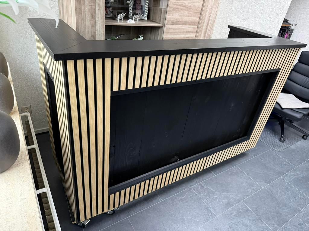 De Ultieme Bar Steigerhout luxe wandpanelen  LED-verlichting, Huis en Inrichting, Barren, Ophalen of Verzenden, Nieuw