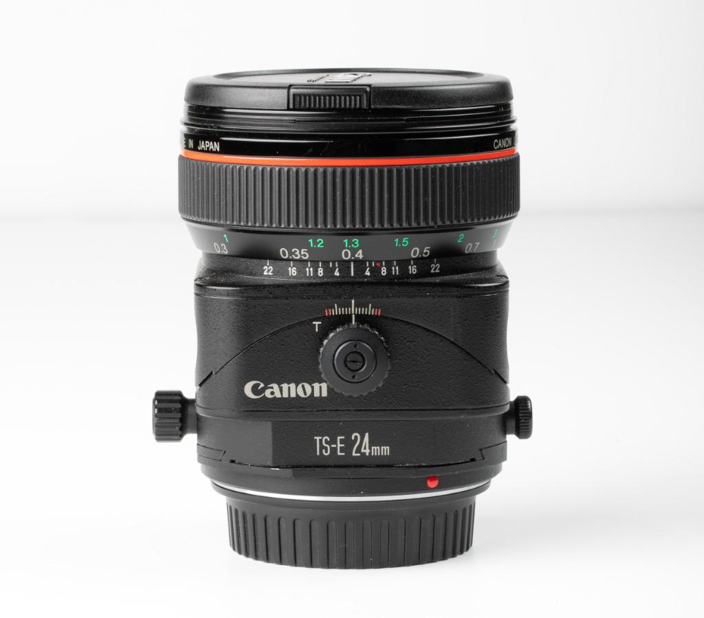 Canon TS-E 24mm f/3.5L  Tilt-Shift Lens, Audio, Tv en Foto, Fotografie | Lenzen en Objectieven, Ophalen, Zo goed als nieuw, Groothoeklens