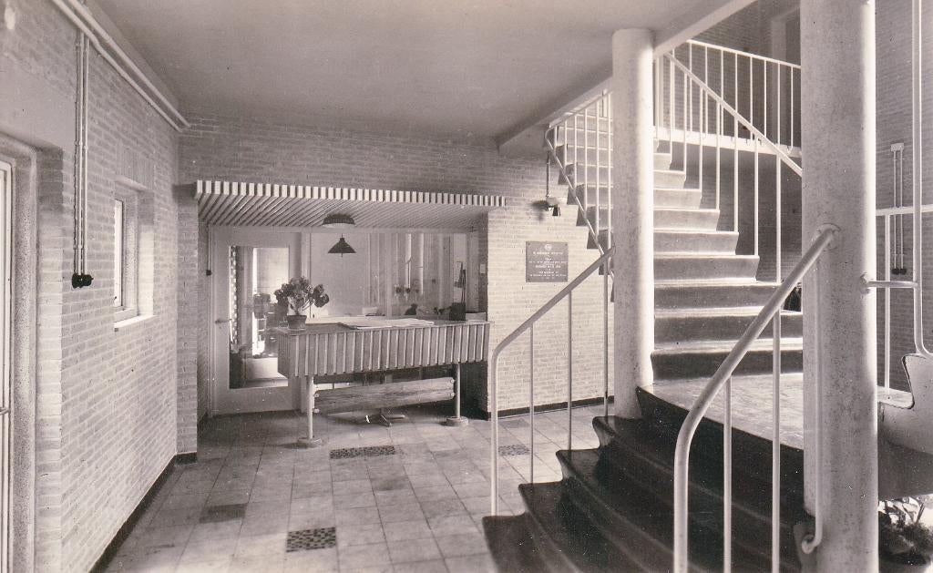04178 Chaam - Hall Jeugdherberg het Putven - 1954, Verzamelen, Ansichtkaarten | Nederland, Ongelopen, Noord-Brabant, 1940 tot 1960