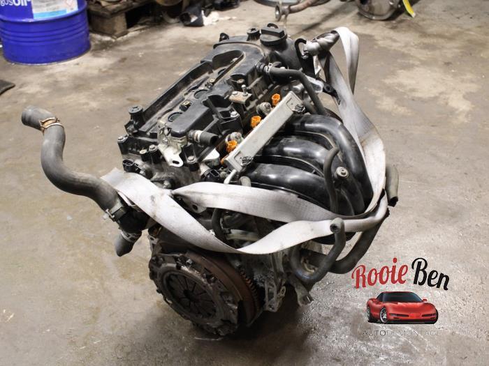 Motor van een Opel Agila, Gebruikt, -, -, Opel