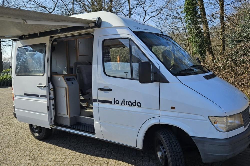 Camper camperbus Mercedes Strada goedgekeurd tot 2028!, Ophalen, Gebruikt