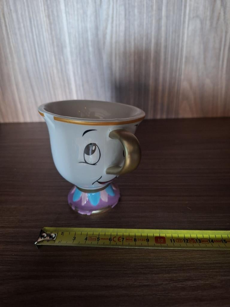 Disney Beauty and the Beast Chip kopje, Ophalen, Zo goed als nieuw, Overige stijlen, Kop(pen) en/of Schotel(s)