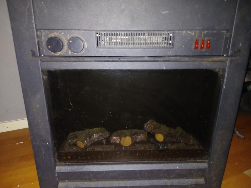 Elektrische haard - Ruby Fires Lucius, Ophalen of Verzenden, Gebruikt, Vrijstaande haard, Elektrische haard