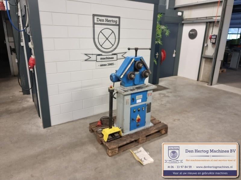 ++ gezocht ++ Profielwals met voetpedaal leuningen railing, Doe-het-zelf en Verbouw, Gereedschap | Overige machines, Ophalen, Gebruikt