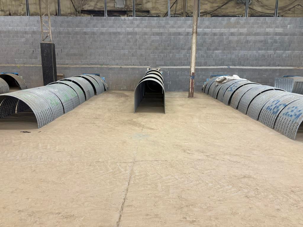 halfronde ventilatie kanalen tolsma steketee Omnivent klima, Ophalen, Glastuinbouw, Aardappeltechniek