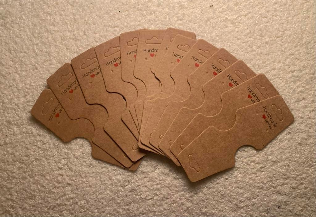 Handmade with love labels - plakband en karton, Ophalen, Nieuw, Overige typen