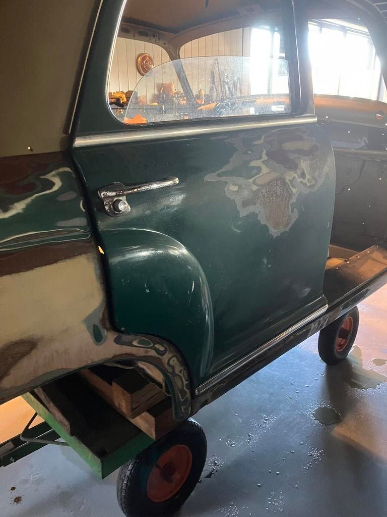 Mercedes Ponton, 220 S uit 1961, project met USA Title, foto 12