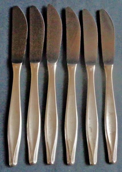 WMF Brussel 5500 6x Verzilverd Dinermes 21,7cm Set, Coolsingel 104, 3011 AG Rotterdam, Netherlands, Verzenden, Zo goed als nieuw