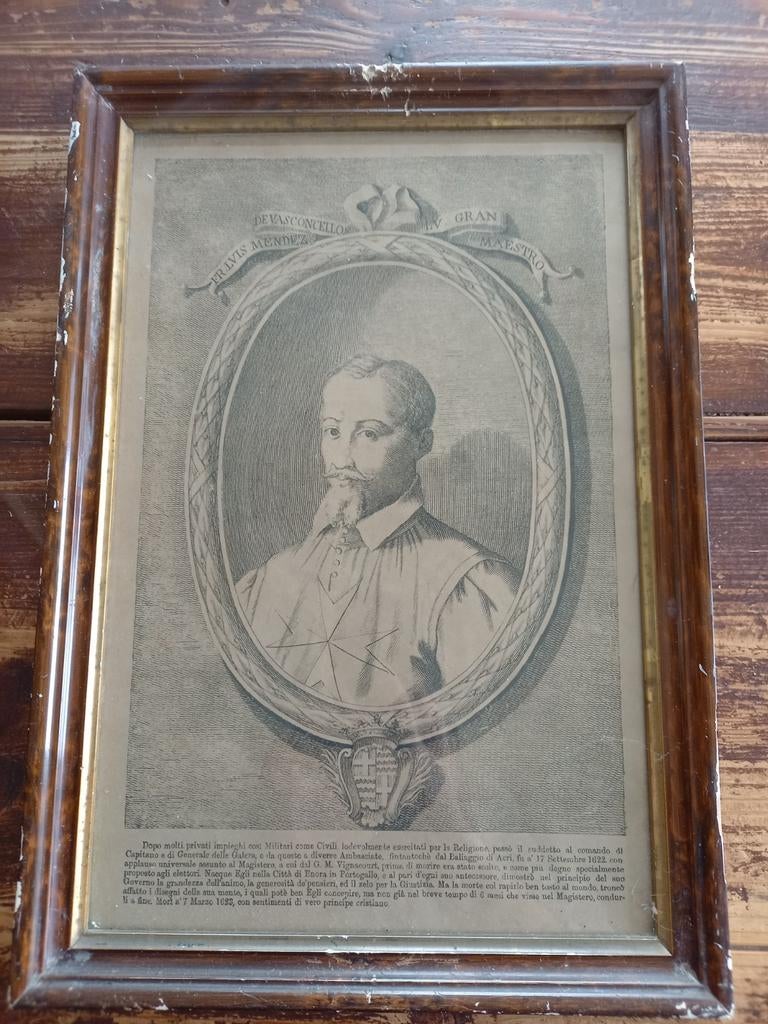 Afbeelding in oude lijst, Antiek en Kunst, Antiek | Religie, Ophalen of Verzenden