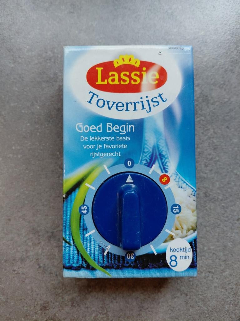 Leuke gadget : Lassie Toverrijst kookwekker, Ophalen of Verzenden, Huis en Inrichting