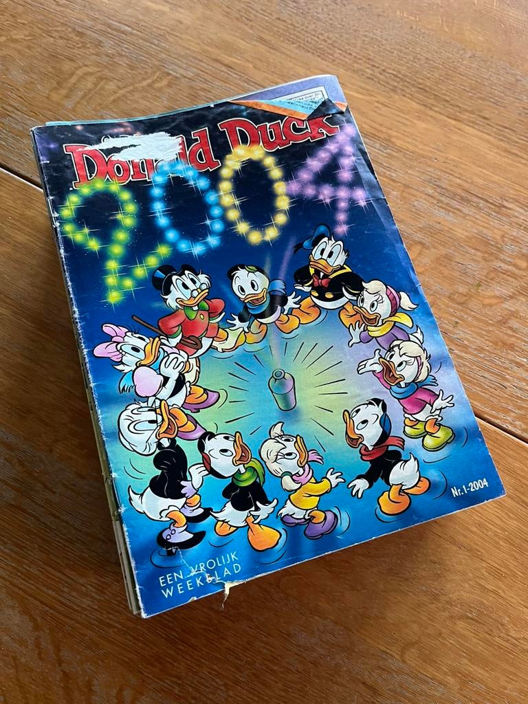 Donald Duck weekblad, Ophalen, Gebruikt