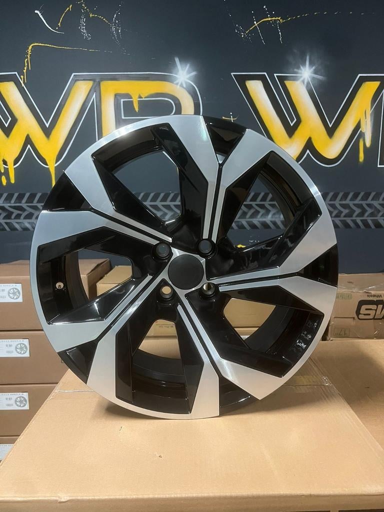 4x100 17inch Renault Clio RS Sportvelgen! KANGOO TWINGO ZOË, 215 mm, Velg(en), W, R