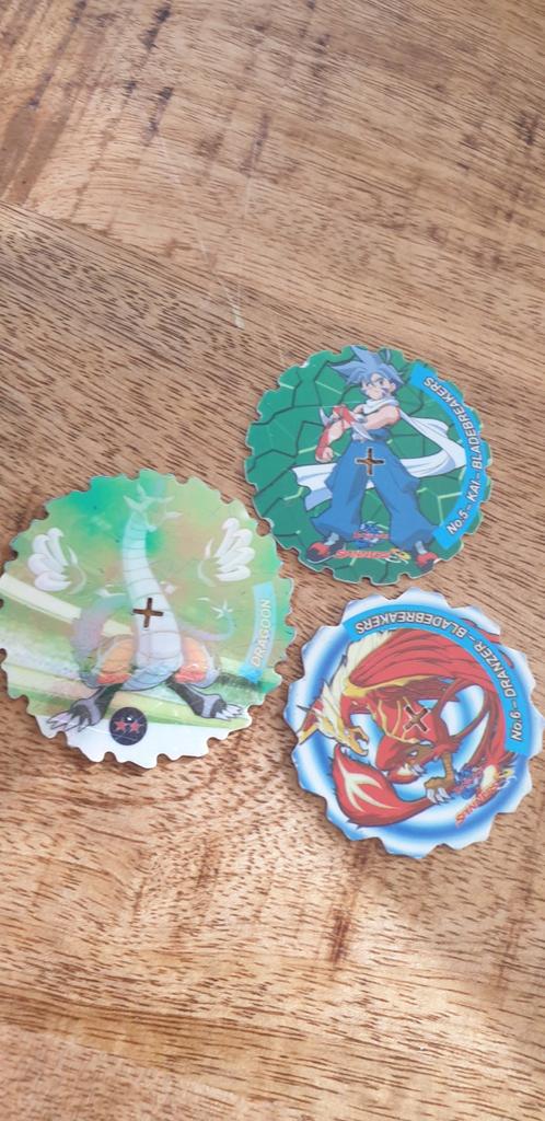 Beyblade X-Treme Spinners / Tazo Spinners, Verzamelen, Speldjes, Pins en Buttons, Gebruikt, Button, Figuurtje, Ophalen of Verzenden