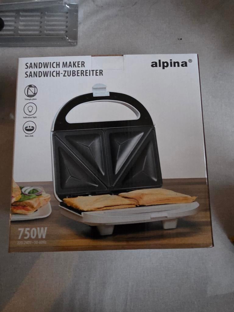 Tosti ijzer, Witgoed en Apparatuur, Broodroosters, Ophalen of Verzenden, Nieuw