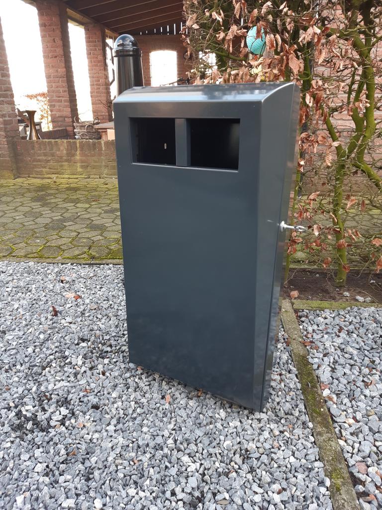 AANBIEDING!!!!Vuilnisbakken met binnenbak prullenbak camping, 40 liter of meer, Ophalen of Verzenden, Zo goed als nieuw, Minder dan 50 cm