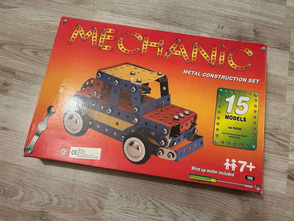 Mechanic Metal Constructieset, Ophalen of Verzenden, Gebruikt, Overige merken