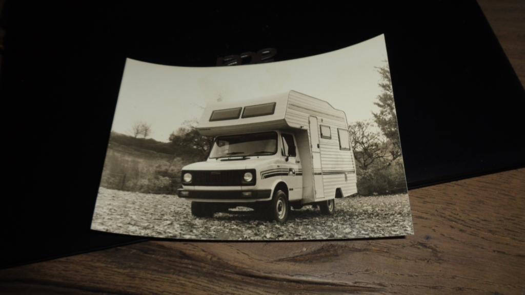 ZELDZAME Persfoto LEYLAND SHERPA  CAMPER, Verzenden, Nieuw, Overige merken